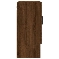Thumbnail for Wandschrank Braun Eichen-Optik 60x31x70 cm Holzwerkstoff