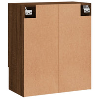 Thumbnail for Wandschrank Braun Eichen-Optik 60x31x70 cm Holzwerkstoff