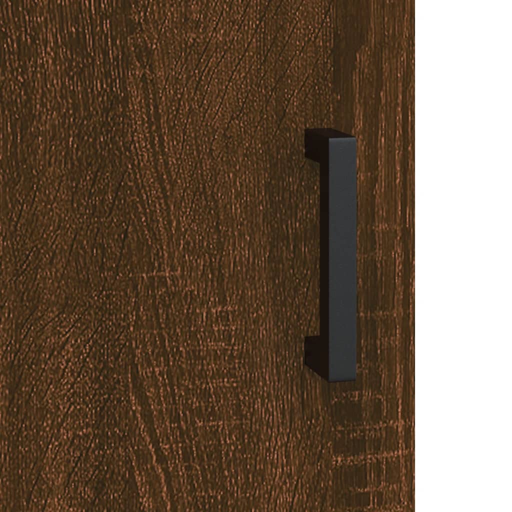 Wandschrank Braun Eichen-Optik 60x31x70 cm Holzwerkstoff