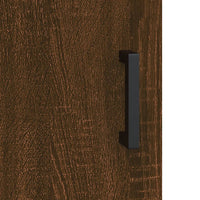 Thumbnail for Wandschrank Braun Eichen-Optik 60x31x70 cm Holzwerkstoff