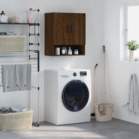 Thumbnail for Wandschrank Braun Eichen-Optik 60x31x70 cm Holzwerkstoff