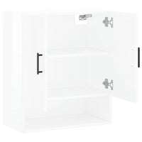 Thumbnail for Wandschrank Hochglanz-Weiß 60x31x70 cm Holzwerkstoff