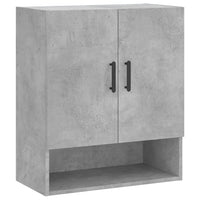 Thumbnail for Wandschrank Betongrau 60x31x70 cm Holzwerkstoff