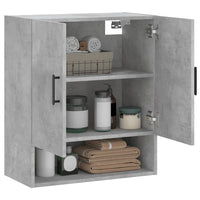 Thumbnail for Wandschrank Betongrau 60x31x70 cm Holzwerkstoff