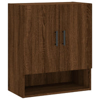 Thumbnail for Wandschrank Braun Eichen-Optik 60x31x70 cm Holzwerkstoff