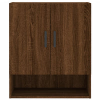 Thumbnail for Wandschrank Braun Eichen-Optik 60x31x70 cm Holzwerkstoff