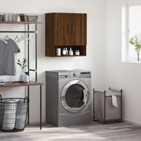 Thumbnail for Wandschrank Braun Eichen-Optik 60x31x70 cm Holzwerkstoff