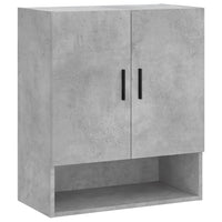 Thumbnail for Wandschrank Betongrau 60x31x70 cm Holzwerkstoff
