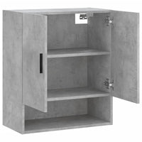 Thumbnail for Wandschrank Betongrau 60x31x70 cm Holzwerkstoff