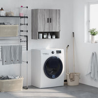 Thumbnail for Wandschrank Grau Sonoma 60x31x70 cm Holzwerkstoff