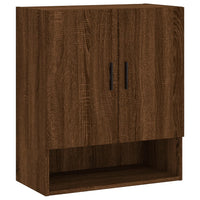 Thumbnail for Wandschrank Braun Eichen-Optik 60x31x70 cm Holzwerkstoff