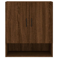 Thumbnail for Wandschrank Braun Eichen-Optik 60x31x70 cm Holzwerkstoff