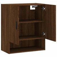 Thumbnail for Wandschrank Braun Eichen-Optik 60x31x70 cm Holzwerkstoff