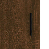 Thumbnail for Wandschrank Braun Eichen-Optik 60x31x70 cm Holzwerkstoff