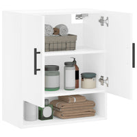 Thumbnail for Wandschrank Weiß 60x31x70 cm Holzwerkstoff
