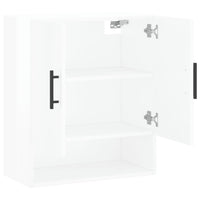 Thumbnail for Wandschrank Hochglanz-Weiß 60x31x70 cm Holzwerkstoff