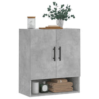 Thumbnail for Wandschrank Betongrau 60x31x70 cm Holzwerkstoff