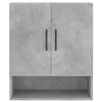 Thumbnail for Wandschrank Betongrau 60x31x70 cm Holzwerkstoff