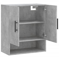 Thumbnail for Wandschrank Betongrau 60x31x70 cm Holzwerkstoff