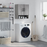 Thumbnail for Wandschrank Grau Sonoma 60x31x70 cm Holzwerkstoff