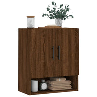 Thumbnail for Wandschrank Braun Eichen-Optik 60x31x70 cm Holzwerkstoff