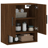 Thumbnail for Wandschrank Braun Eichen-Optik 60x31x70 cm Holzwerkstoff