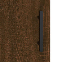 Thumbnail for Wandschrank Braun Eichen-Optik 60x31x70 cm Holzwerkstoff
