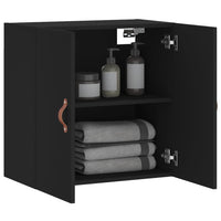 Thumbnail for Wandschrank Schwarz 60x31x60 cm Holzwerkstoff
