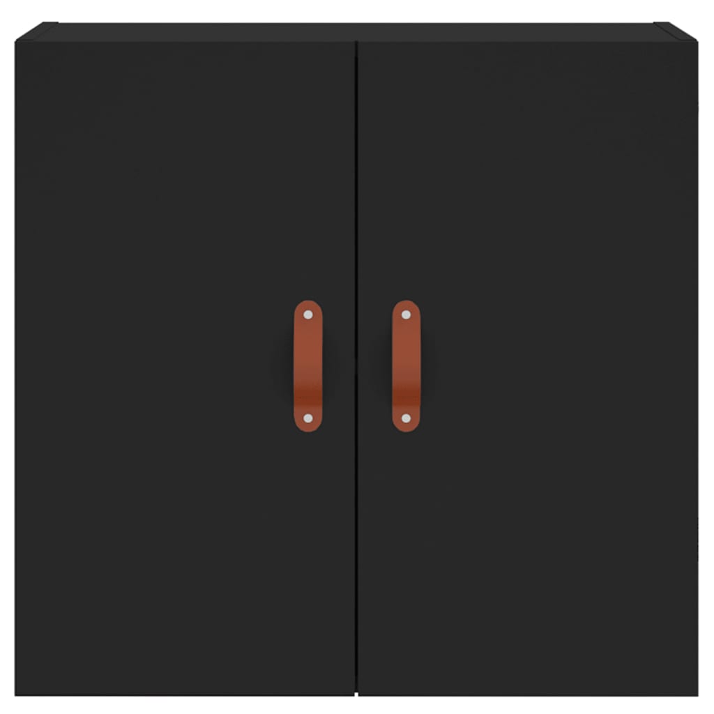 Wandschrank Schwarz 60x31x60 cm Holzwerkstoff