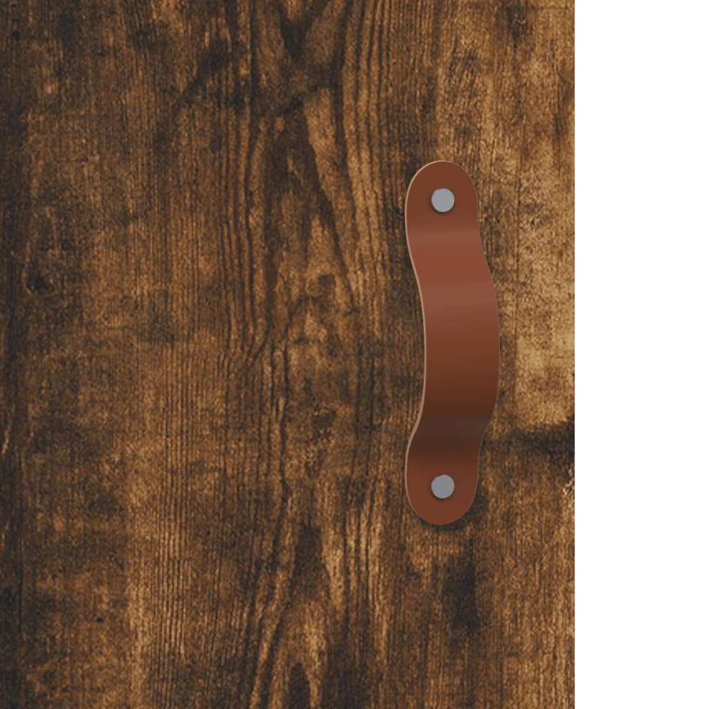 Wandschrank Räuchereiche 60x31x60 cm Holzwerkstoff
