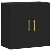 Thumbnail for Wandschrank Schwarz 60x31x60 cm Holzwerkstoff