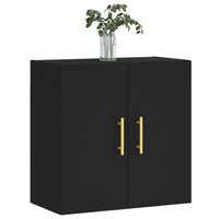 Thumbnail for Wandschrank Schwarz 60x31x60 cm Holzwerkstoff