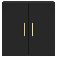 Thumbnail for Wandschrank Schwarz 60x31x60 cm Holzwerkstoff