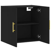 Thumbnail for Wandschrank Schwarz 60x31x60 cm Holzwerkstoff