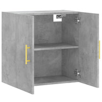 Thumbnail for Wandschrank Betongrau 60x31x60 cm Holzwerkstoff