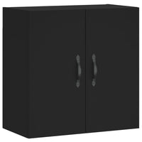 Thumbnail for Wandschrank Schwarz 60x31x60 cm Holzwerkstoff