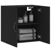 Thumbnail for Wandschrank Schwarz 60x31x60 cm Holzwerkstoff