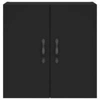 Thumbnail for Wandschrank Schwarz 60x31x60 cm Holzwerkstoff