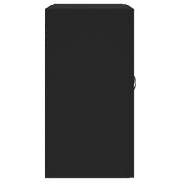 Thumbnail for Wandschrank Schwarz 60x31x60 cm Holzwerkstoff