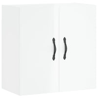 Thumbnail for Wandschrank Hochglanz-Weiß 60x31x60 cm Holzwerkstoff
