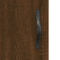 Thumbnail for Wandschrank Braun Eichen-Optik 60x31x60 cm Holzwerkstoff