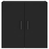 Thumbnail for Wandschrank Schwarz 60x31x60 cm Holzwerkstoff