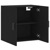 Thumbnail for Wandschrank Schwarz 60x31x60 cm Holzwerkstoff