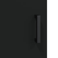 Thumbnail for Wandschrank Schwarz 60x31x60 cm Holzwerkstoff