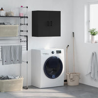 Thumbnail for Wandschrank Schwarz 60x31x60 cm Holzwerkstoff