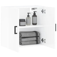 Thumbnail for Wandschrank Hochglanz-Weiß 60x31x60 cm Holzwerkstoff