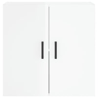 Thumbnail for Wandschrank Hochglanz-Weiß 60x31x60 cm Holzwerkstoff