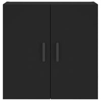 Thumbnail for Wandschrank Schwarz 60x31x60 cm Holzwerkstoff