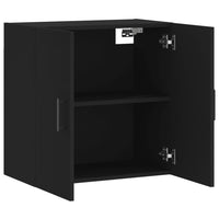 Thumbnail for Wandschrank Schwarz 60x31x60 cm Holzwerkstoff