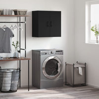 Thumbnail for Wandschrank Schwarz 60x31x60 cm Holzwerkstoff